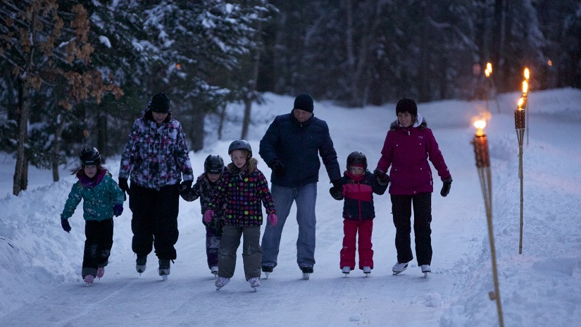 Arrowhead skate trail