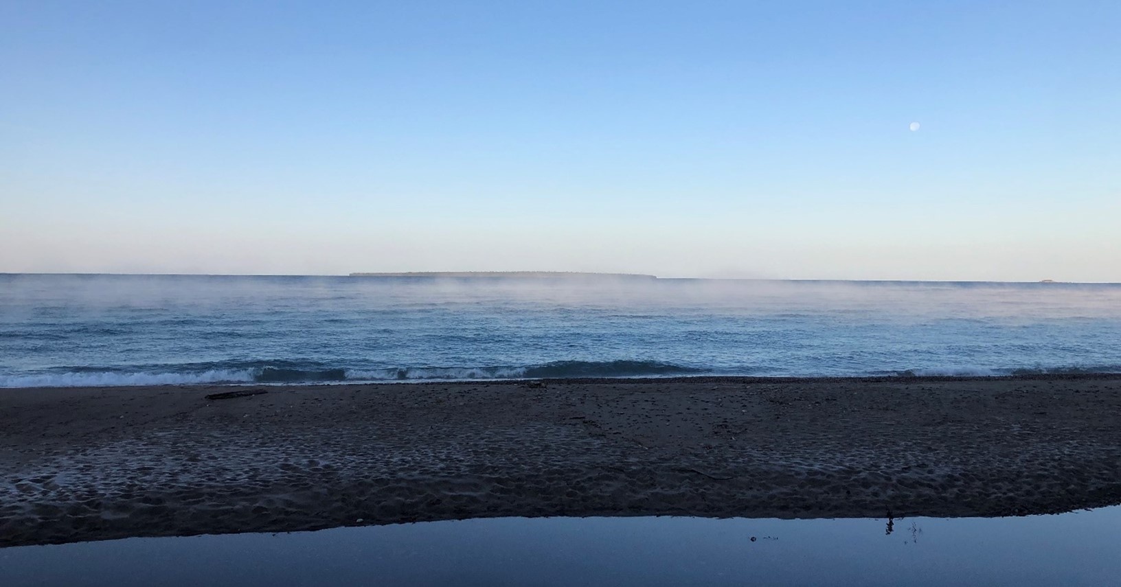 waves on beach