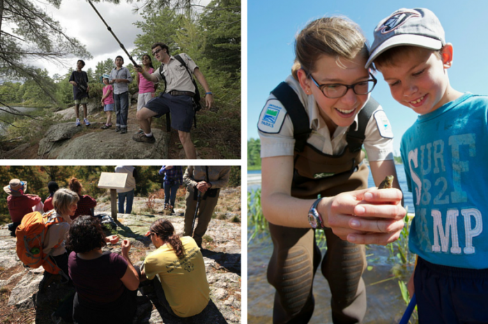 Hikers, kids and naturalists