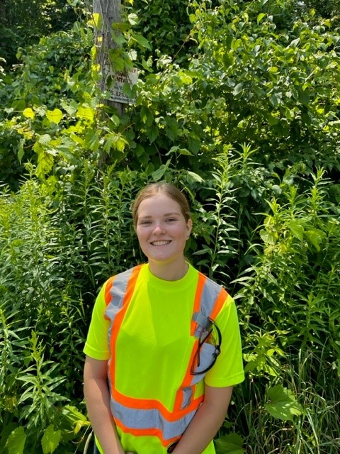 staff wearing high vis