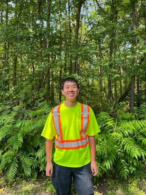 staff wearing high vis