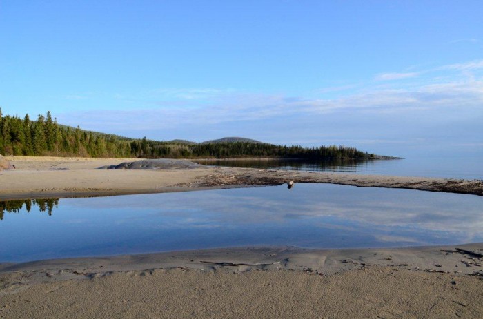 sandy beach at Neys