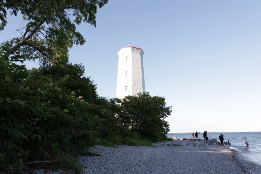 lighthouse on beach