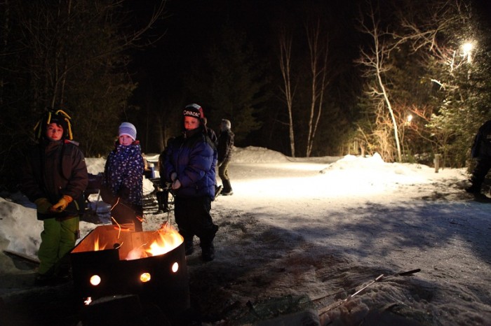 MacGregorPoint ice trail