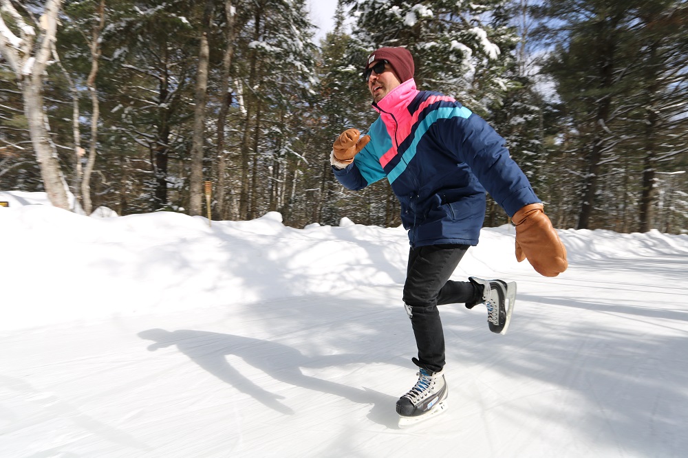 person skating