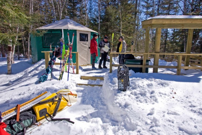 Windy Lake yurt