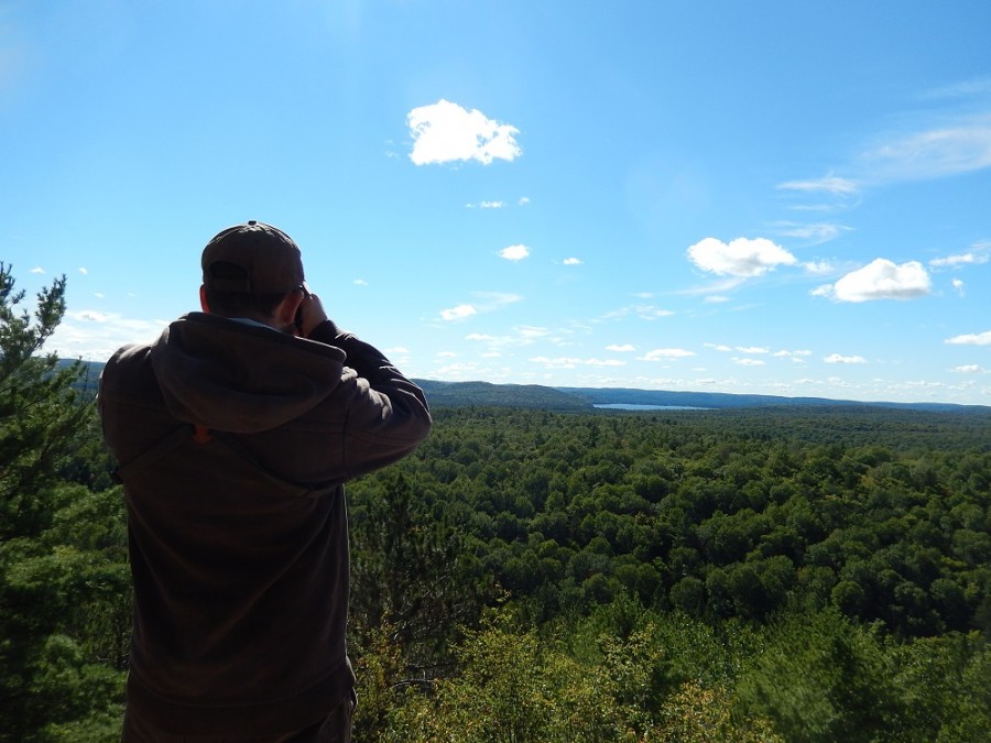 Researcher looking for evidence of Sasquatch