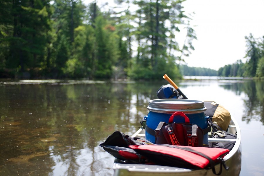 Backcountry tripping Algonquin Park