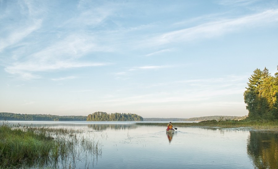 Quetico paddler