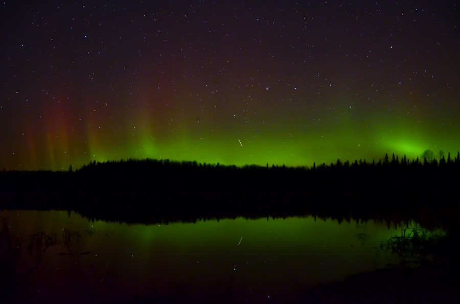 Aurora Borealis at Greenwater PP. Photo taken by Stephen Foley.