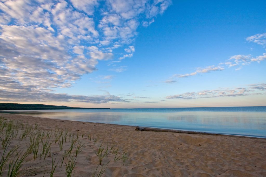 beach at sunrise