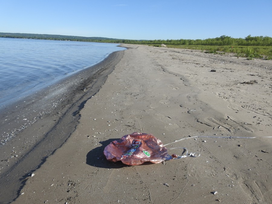 balloon on beach