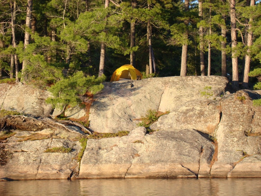 Bonnechere Lake campsite