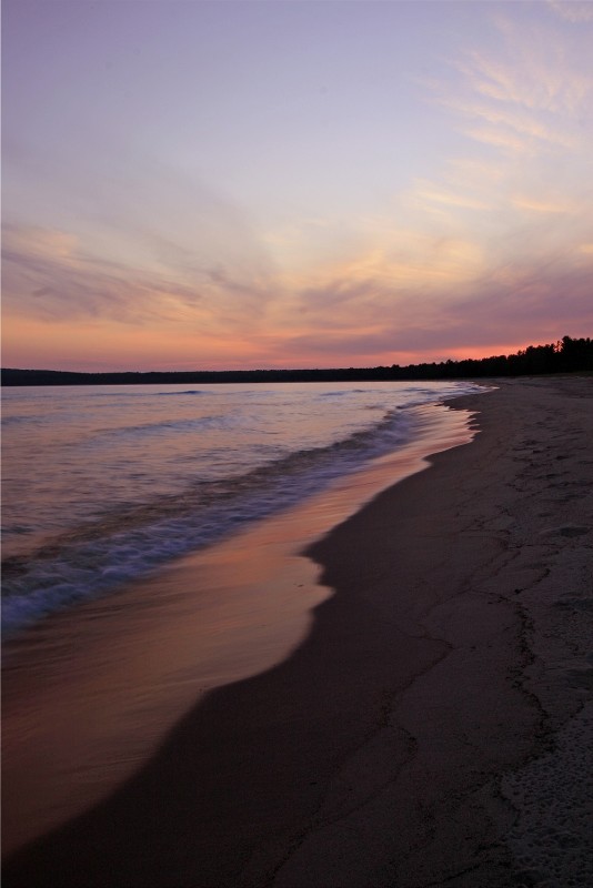 Pancake Bay sunset