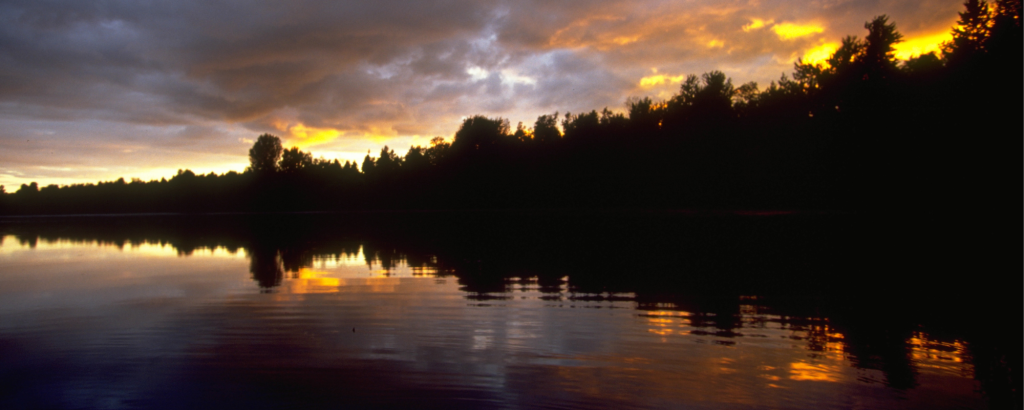 Sunset on Rideau River