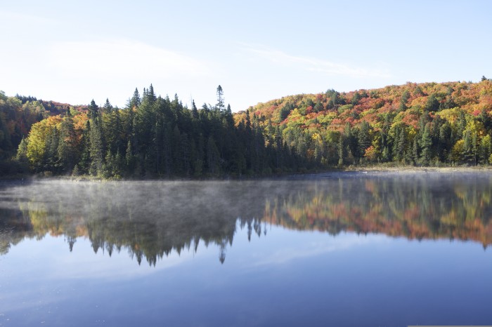 fall lake at Algonquin