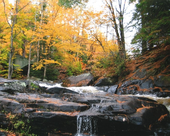 fall water fall at Arrowhead