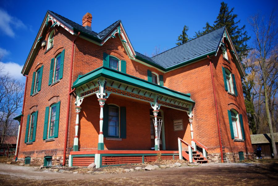 Picture of Spruce Lane Farmhouse where the event will be held.