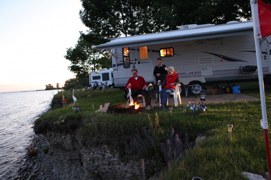 Presqu'ile campsite