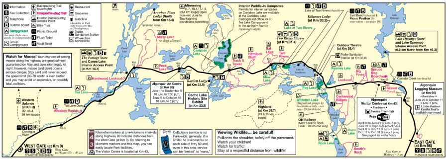 Algonquin map