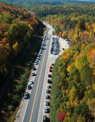 Algonqiun fall parking