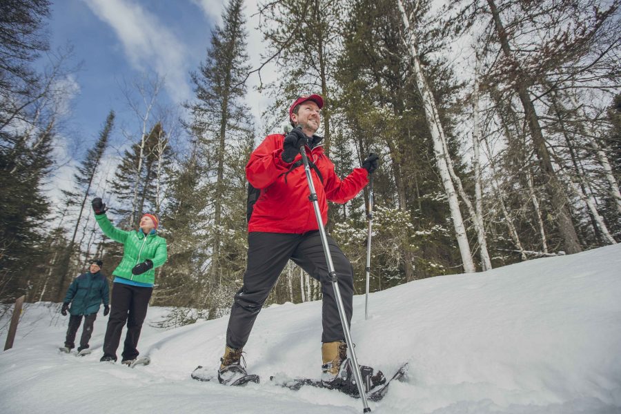 Windy Lake snowshoe