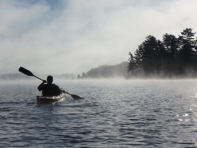 Mattawa River paddler