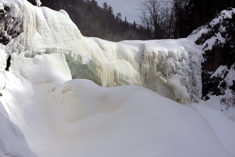 Agawa Falls -- winter