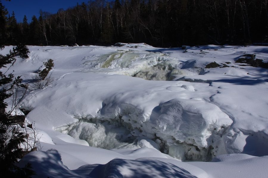 Sand River -- winter