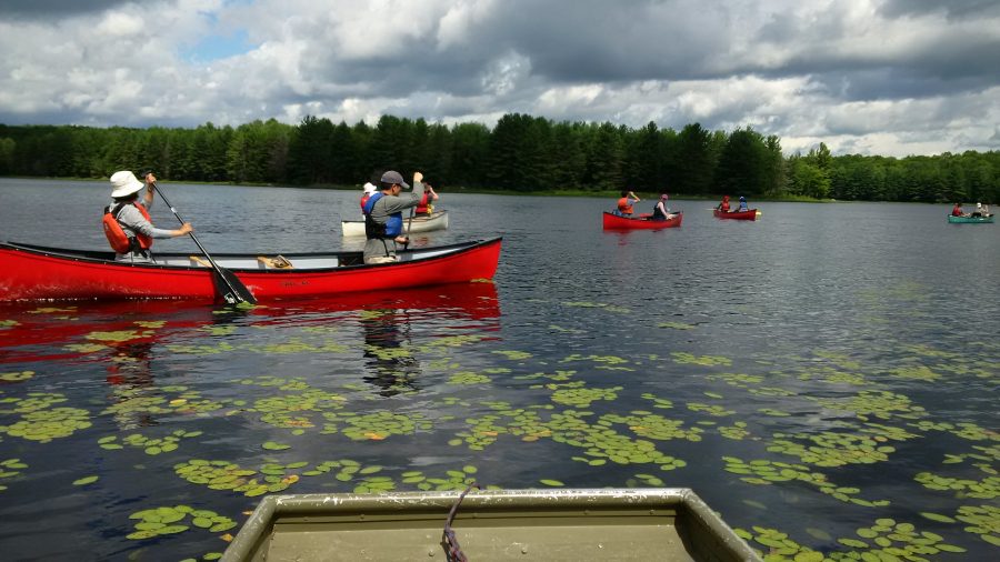 Kawartha Highlands paddlers