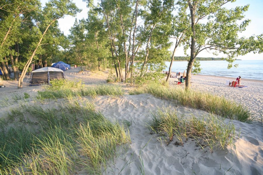 Sandbanks beach