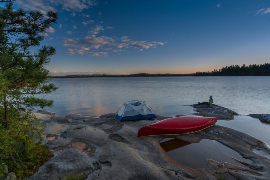 Obabika River, Temagami campsite