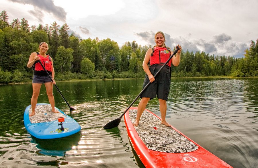 SUP paddlers @ Kettle Lakes