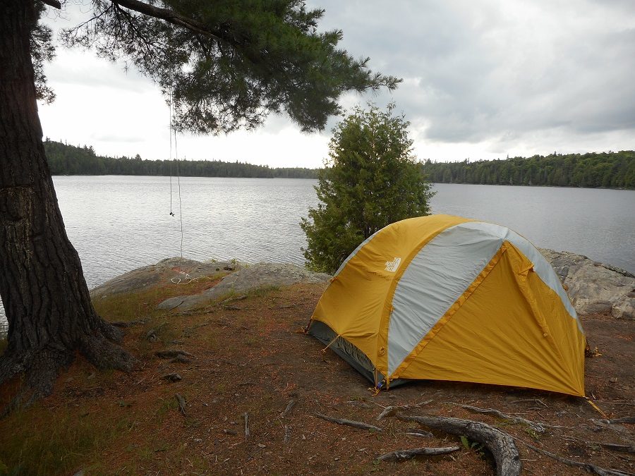 Tent on a campsite