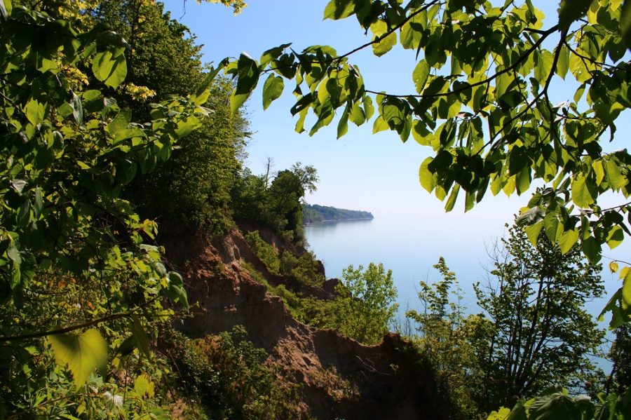 John E. Pearce Provincial Park looking out over Lake Erie