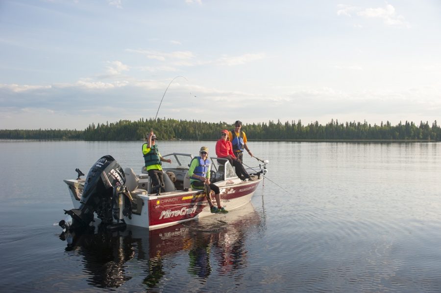 boat on lake