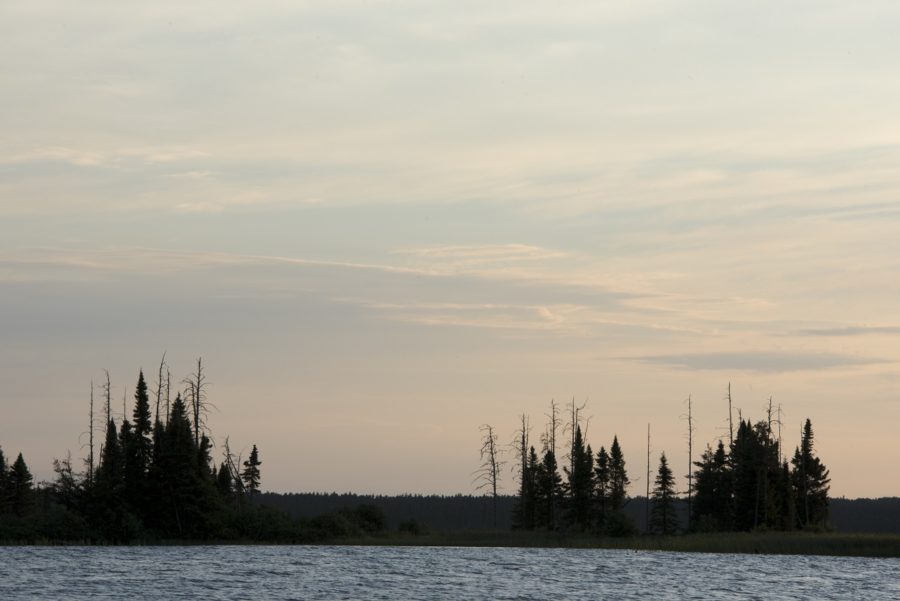 Sunset on Wakami Lake