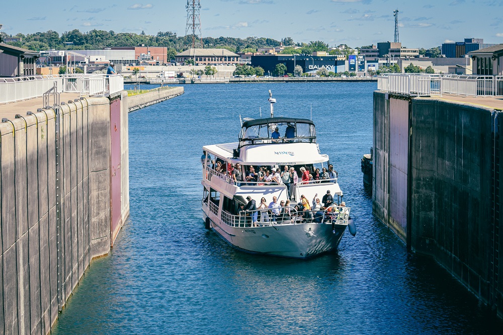 boat in lock