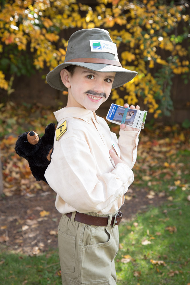 Halloween costume of a SBPP Park Warden, Sturgeon Bay