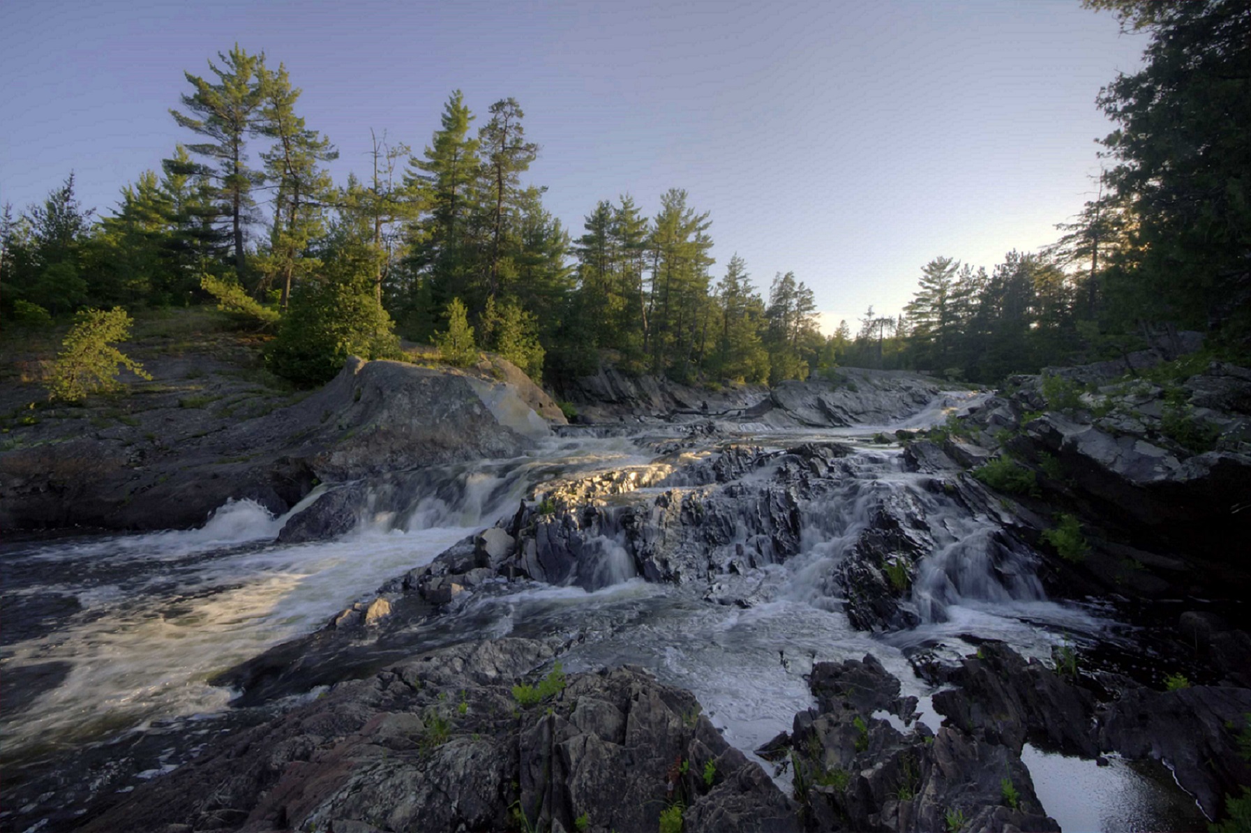 rapids on river