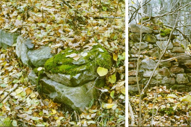 remnants of buildings, Petawawa Terrace