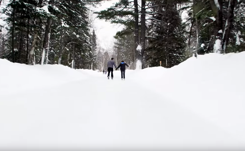 skate trail at Arrowhead