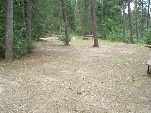 View of site 61 showing just how large it is. Twice the size of average site.