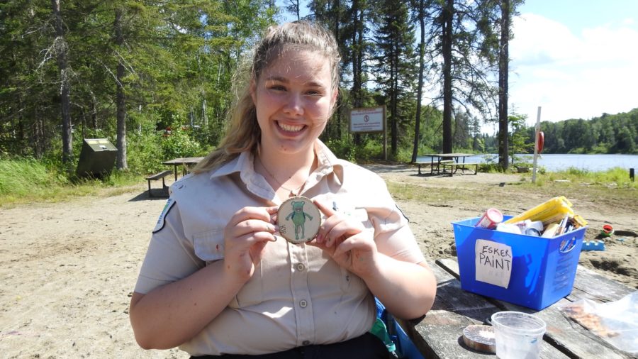 Discovery leader at art station