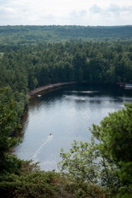 View below from top of lookout.