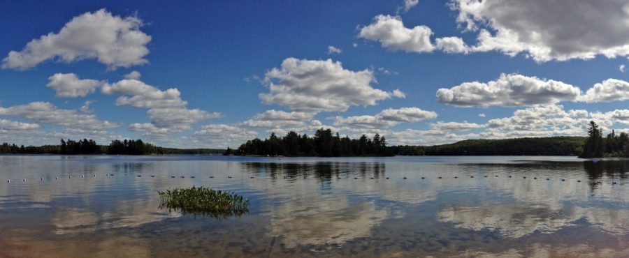 View of eagle lake.