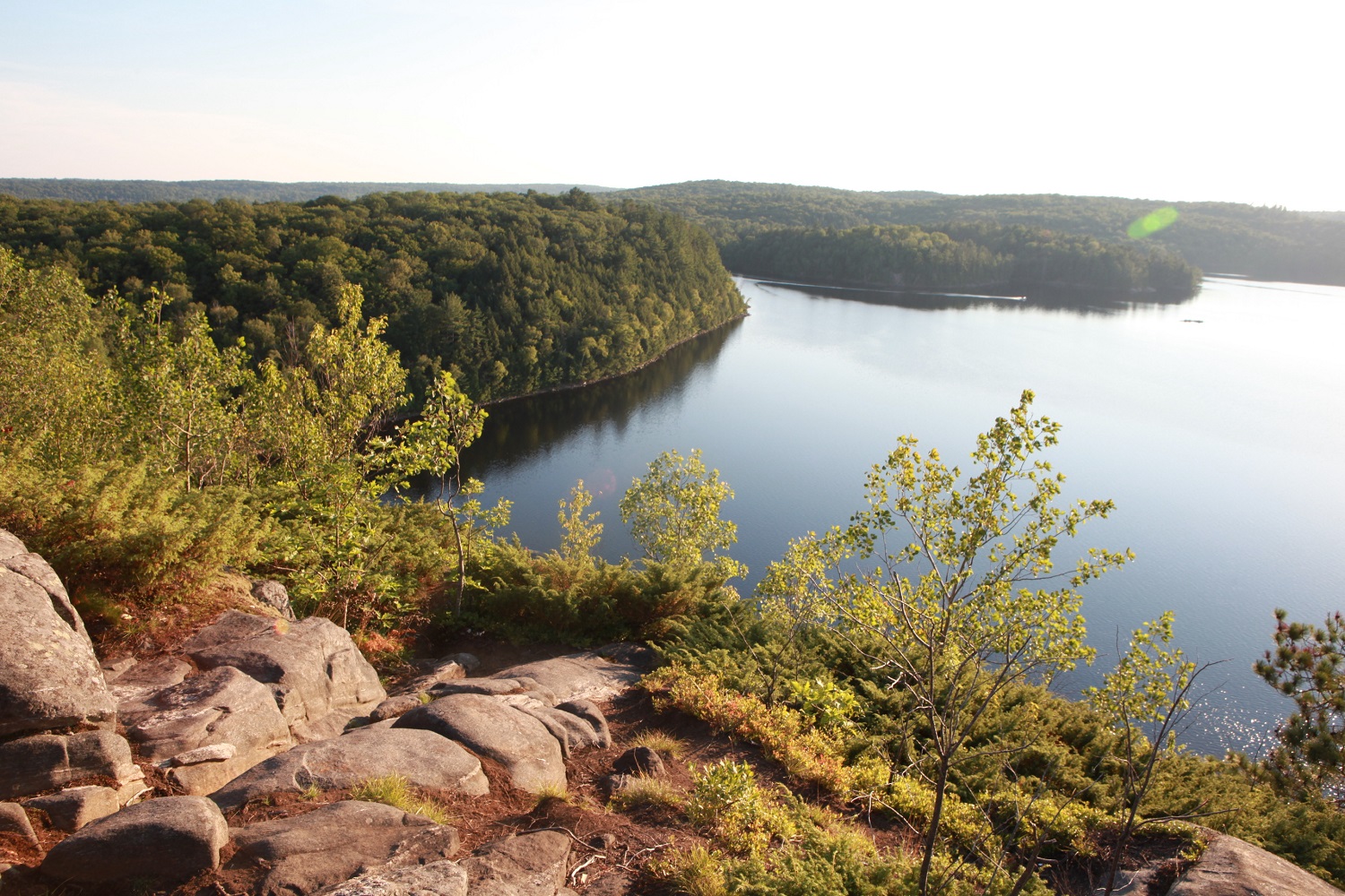 Stormy Lake Lookout at Restoule Provincial Park