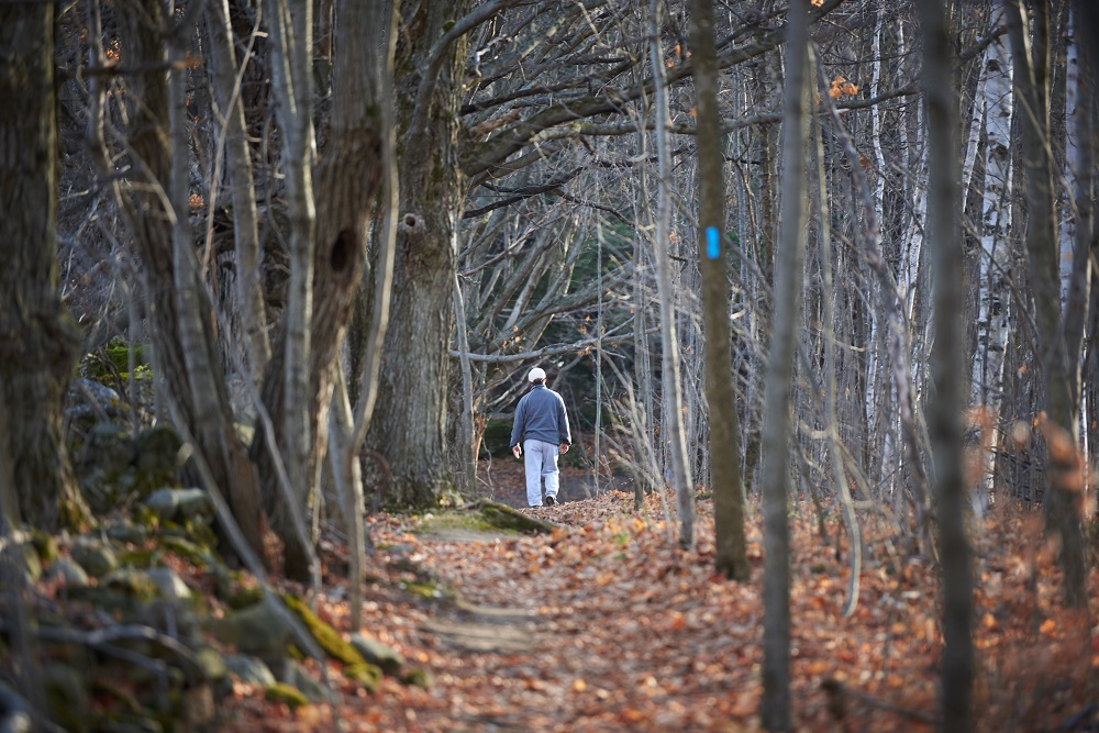 person hiking