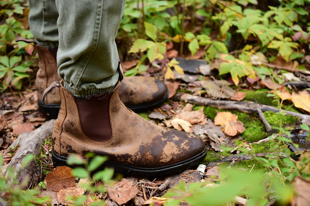 boots on trail