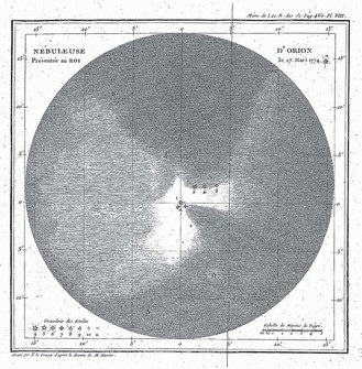 Map of the Orion Nebulea.